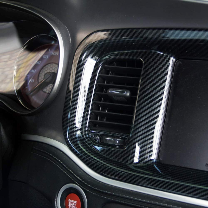 Dekoratīvs centrālā konsoles rāmis (ABS, modelis Xc-zst08, Dodge Charger 2016-2021, zīmols XCLPF)