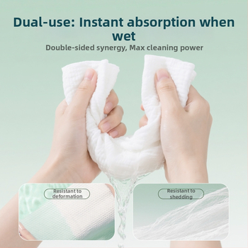 Little Spirit Ühekordselt kasutatav rippuv käterät märjaks ja kuivaks kasutamiseks, 600 g, taimseid kiude, lihtne kudumine, välja antud 2024