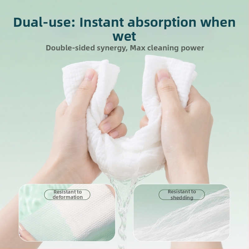 Little Spirit Ühekordselt kasutatav rippuv käterät märjaks ja kuivaks kasutamiseks, 600 g, taimseid kiude, lihtne kudumine, välja antud 2024