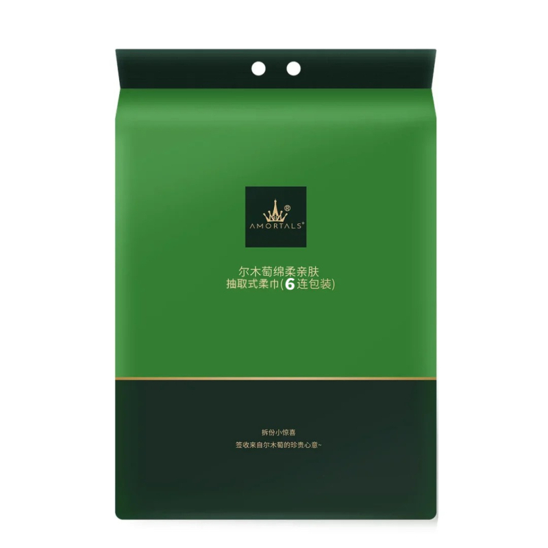 Ermutao Prosop de curățare pentru față în rolă, Îngroșat, Detasabil, 100% Celuloză regenerată, Țesătură plată, Fără prelucrare