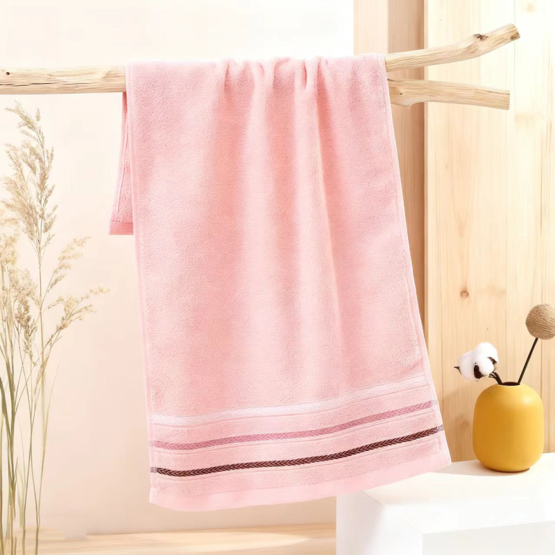 Jacquard pamučni ručnik za lice, uzorak pšeničnih klasova, 50–80 g, 14 vlakana