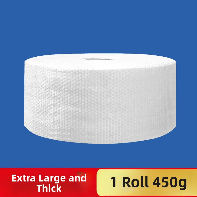 Rosman ühekordsed näopesupuhastuslapid, paksud, kahekordse kasutusega kuivaks ja märjaks puhastamiseks, puuvillased