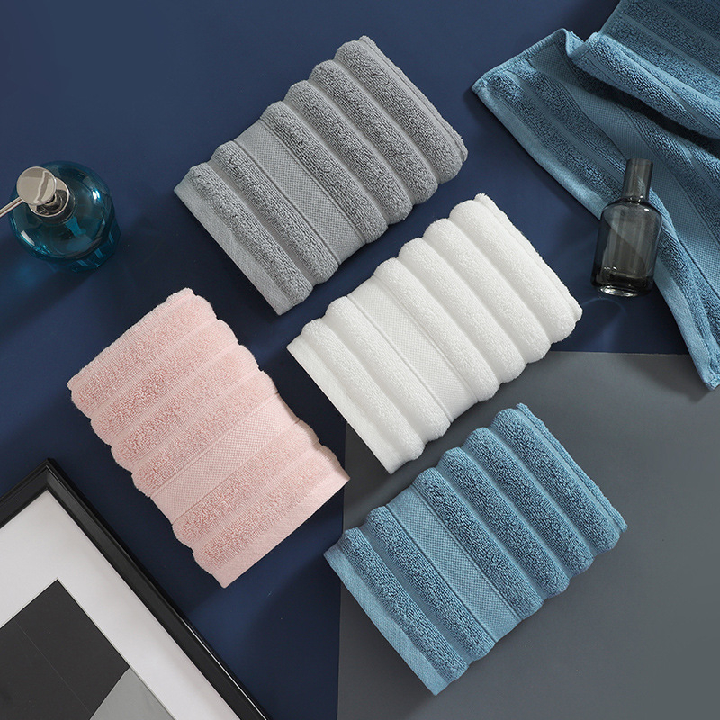 Prosop de față Xin Bai Li – 100% bumbac, jacquard, fir 32s, greutate 80–100 g, posibilitate personalizare logo