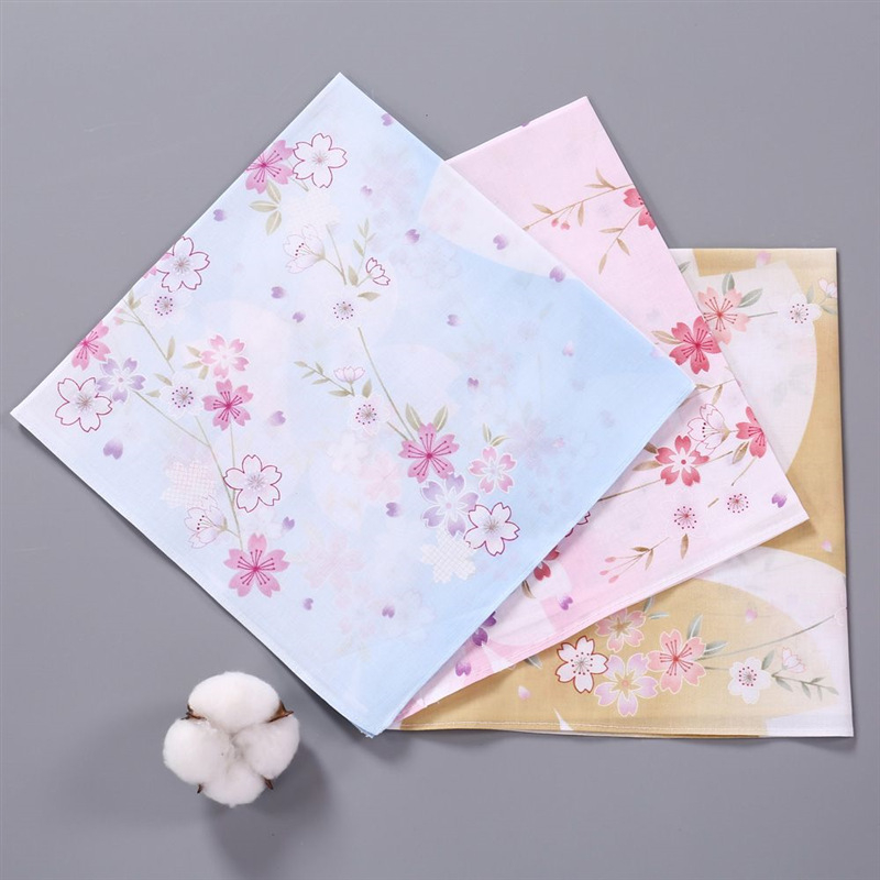 Ženska pamučna rupčić za nos, vintage stil, tanak i upijajući, s tiskanim logom i mogućnošću prilagodbe obrade (materijal: 100% pamuk; težina: 13,6 g; logotip: tiskani)