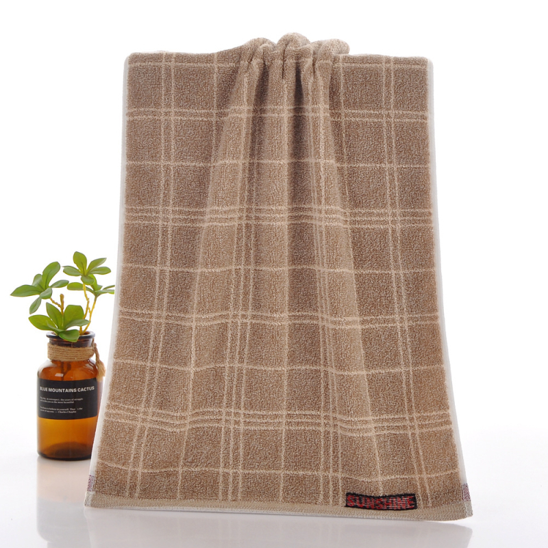 Ručnik za lice od pamuka, bez dlačica, 120–140 g, jacquard i obična pletena tkanina, pređa 32s