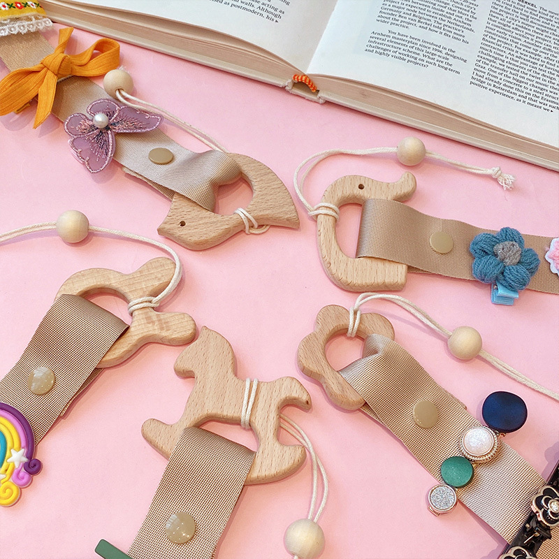 Korea-stiilis laste juukseklipsi hoidik seinarihmaga, käsitöö, Cortex-materjal, mudel A2011