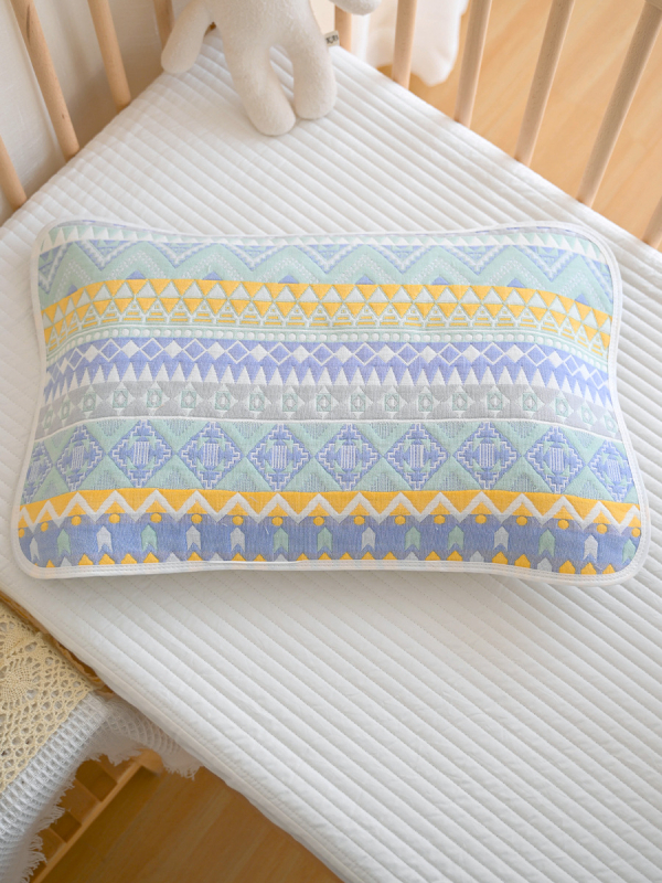 Prosop pentru pernă – 100% bumbac; tifon cu șase straturi; absorbție a transpirației; respirabil; potrivit pentru nou-născuți și copii (100% bumbac; tifon cu șase straturi; absorbție a transpirației; respirabil; potrivit pentru nou-născuți și copii)