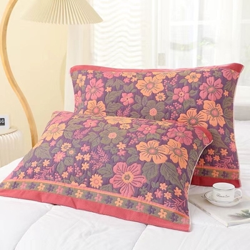 Husă de pernă din tifon Get the clouds patru sezoane, cu logo Can