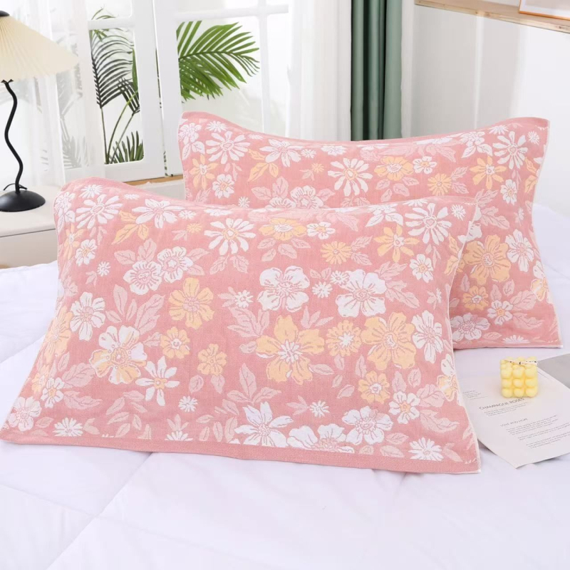 Husă de pernă din tifon Get the clouds patru sezoane, cu logo Can