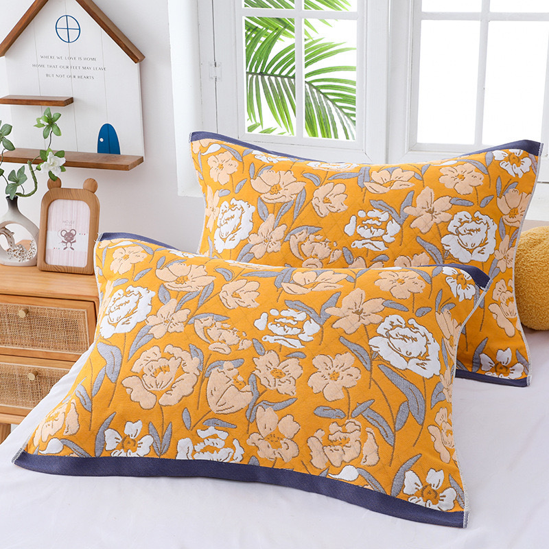 Husă de pernă din tifon Get the clouds patru sezoane, cu logo Can