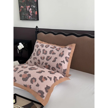 Pereche de fețe de pernă din bumbac pur cu bretele, antiderapante, personalizabile, marcă Fan yu