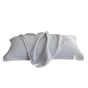 Husă de pernă – 100% bumbac, țesătură waffle
