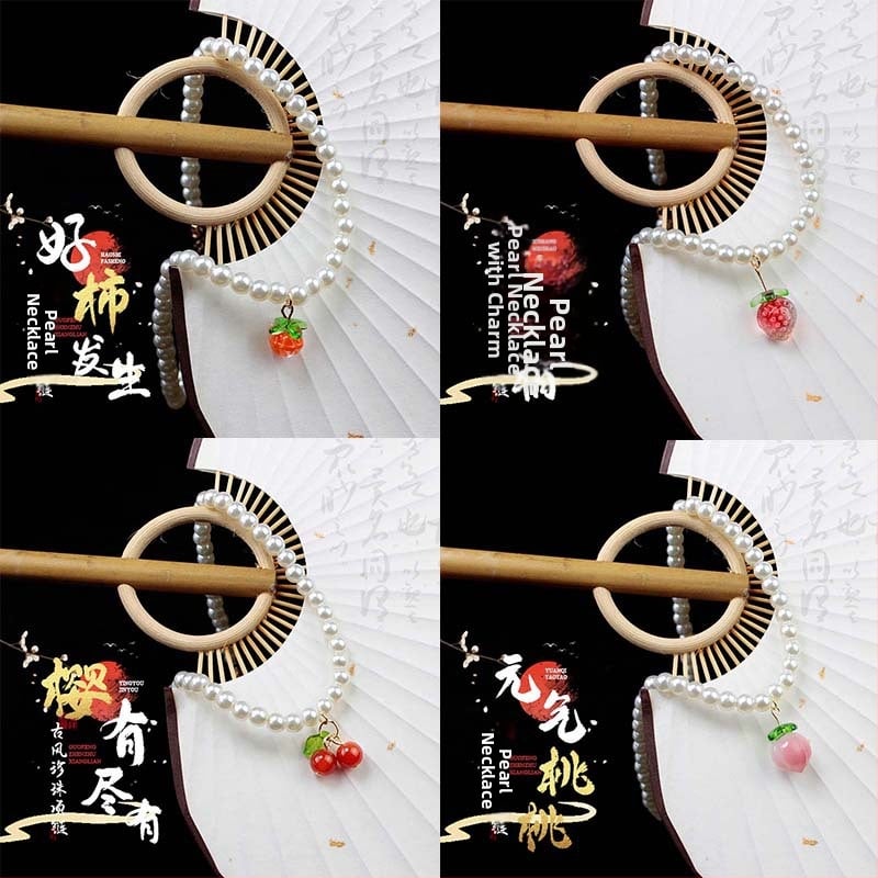 Laste juuksekumm viljapuude mustriga, rahvuslik stiil, materjal klaas/värvitud glasuur, printsessi sari, tootenumbriga T2