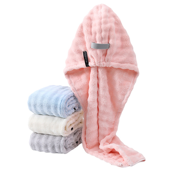 Kapica za sušenje kose, koralni fleece, 140–169 g, šifra N2007, postupak: izrezani velur