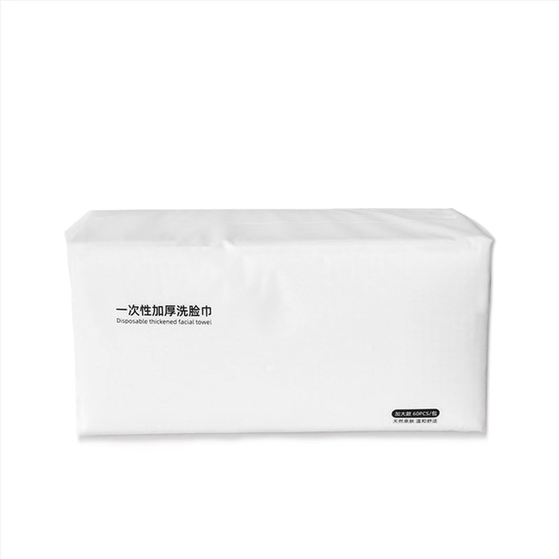 Jiaxin ühekordne näo puhastus salvrätik — 100% puuvill/taime kiud, lihtne kudumine, ühekordne kasutus