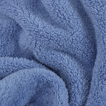 Șapcă de baie din coral fleece pentru uscat părul, absorbantă dublă, fir 32, greutate 170–199 g, țesătură Plain weave