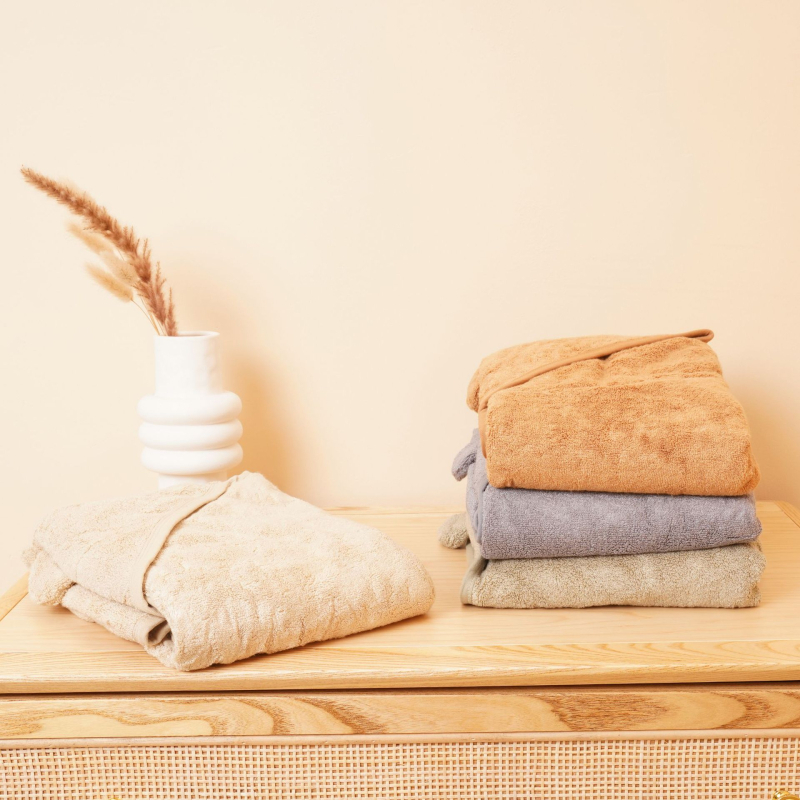 Dječji kapuljačasti ručnik-ogrtač, koralni fleece, brzo sušenje, upijajući, 500 g+ težine, 40 niti, šivenje