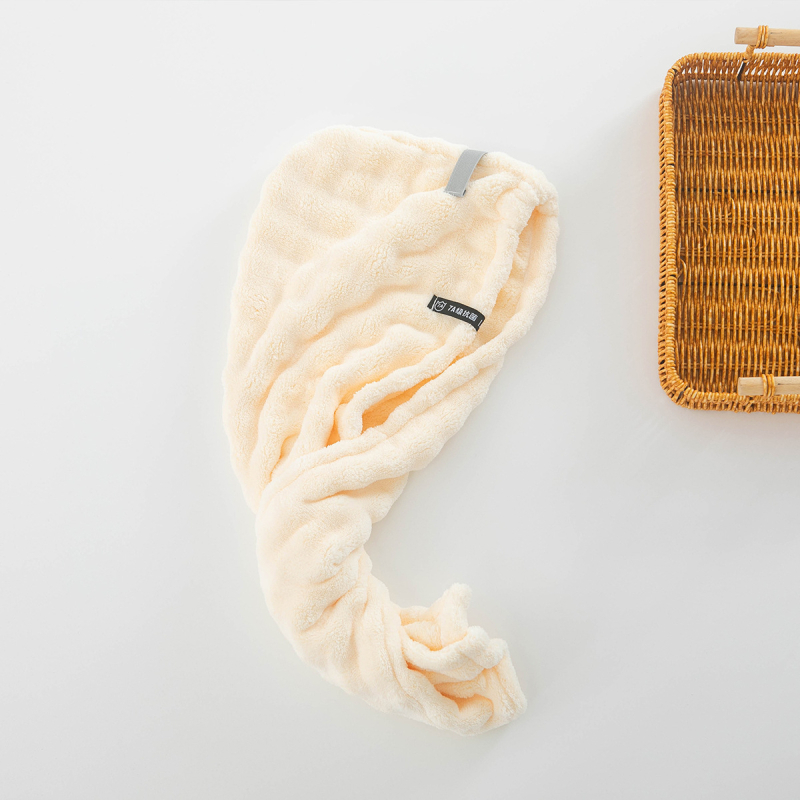 Šal za sušenje kose od koralnog flisa, visoka apsorpcija, ne blijedi, ne gubi kosu, za žene, swallowtail dizajn, mogućnost prilagodbe, 150d vlakno, 120-139 g