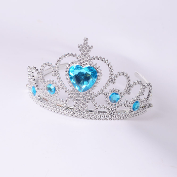 Printsesside riietumisekomplekt: kroon, võlupulk, kindad ja marli seelik kristallaktsentidega lastele