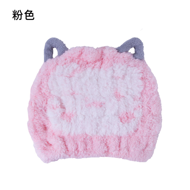 Japanska dječja kapa za sušenje kose s jacquard Coral fleece, 120D, upija, brzo suši, prilagodljiva obrada, 50–79 g