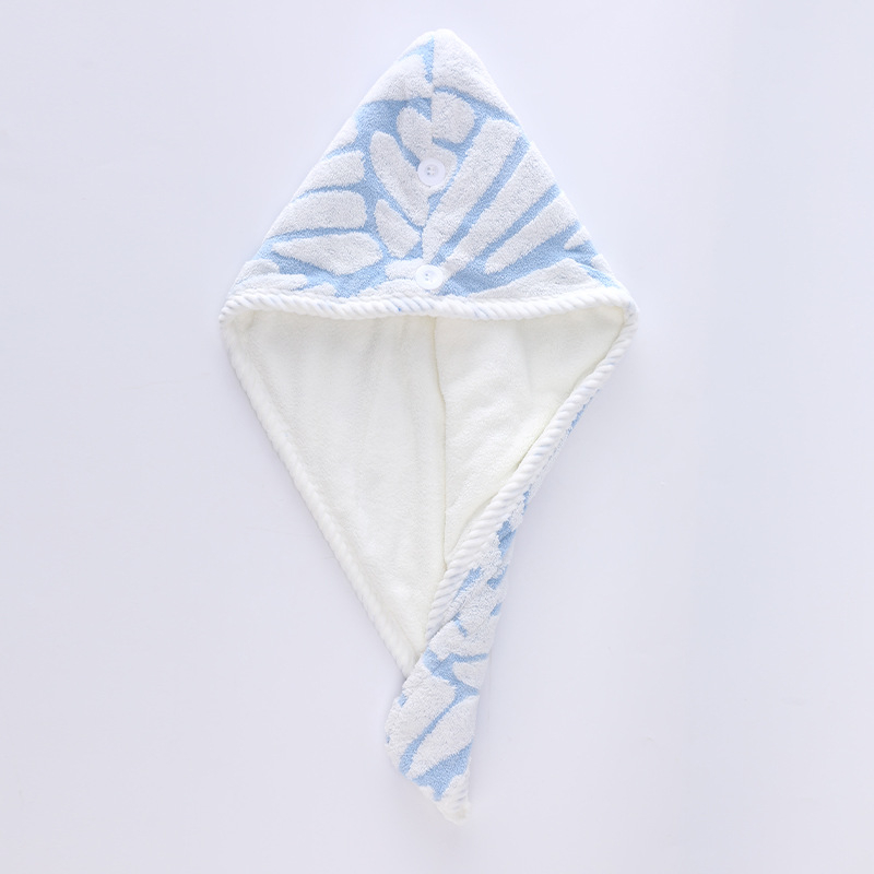 Šal za sušenje kose od koralnog fleeca, debeli, upija, brzo suši, 150D jacquard, 140–169 g