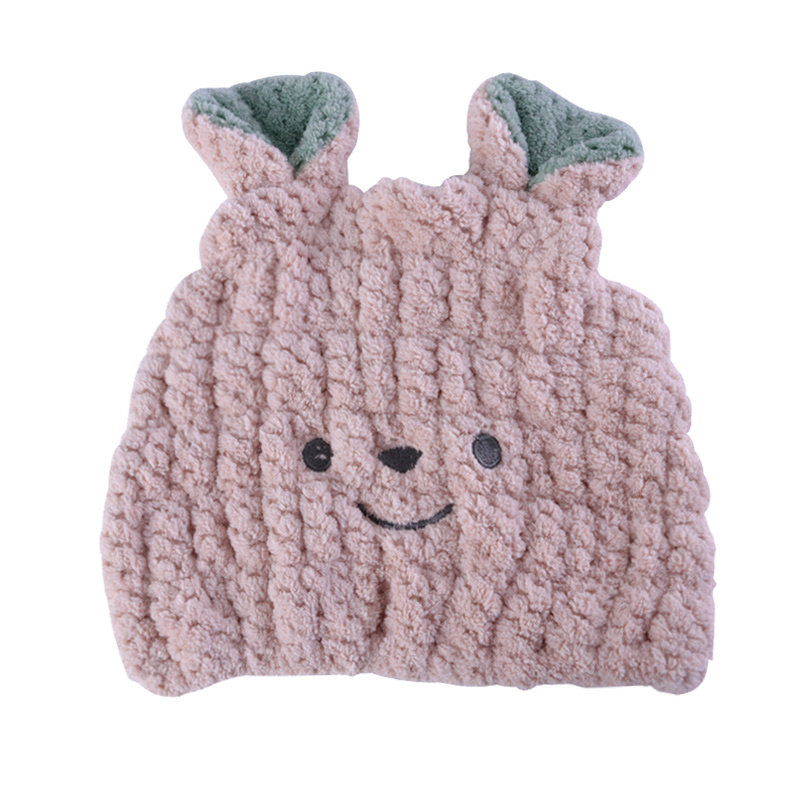 Gyerekeknek hajszárító sapka — korall polár, 120D szál, 50–79 g, Hey Beiqi