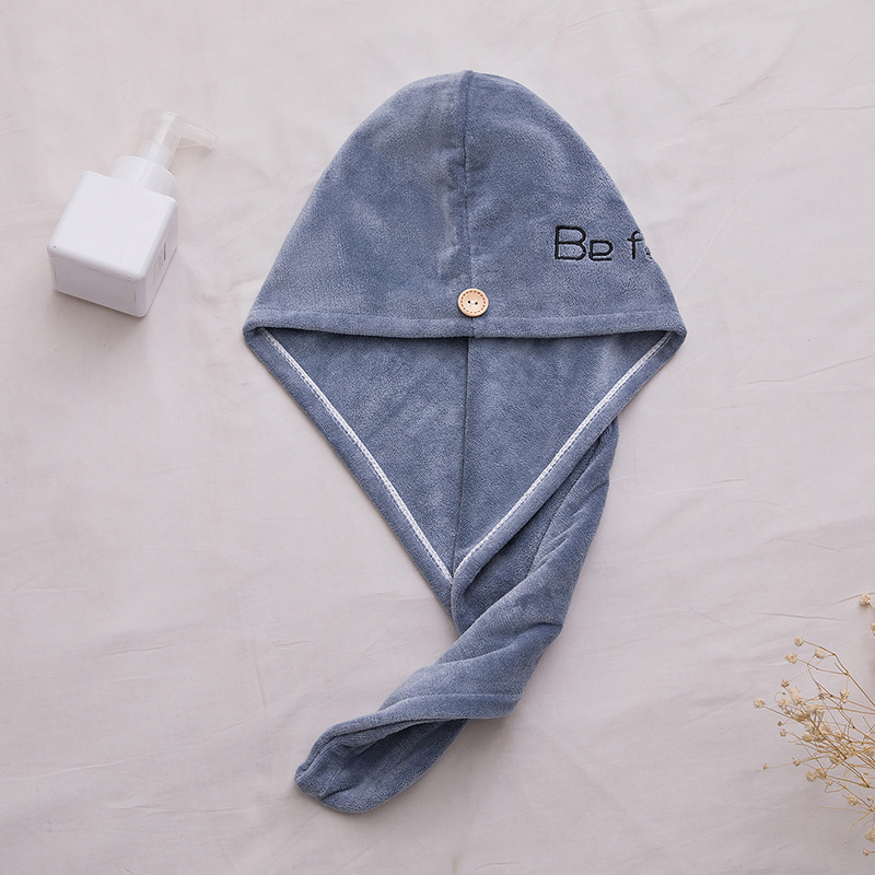 Kapa za sušenje kose od koralnog fleecea, upija, brzo suši, 150D nit, težina ispod 30 g, mogućnost prilagodbe