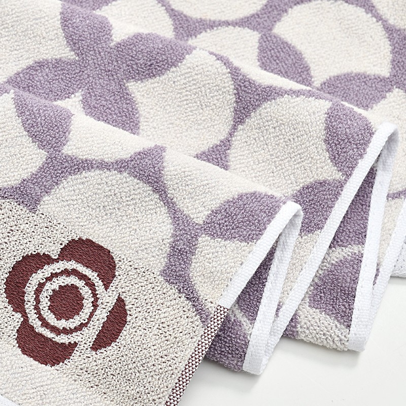 Ručnik za kupanje od 100% pamuka za odrasle, 32 niti, jacquard i jednostavno tkanje, 120–140 g