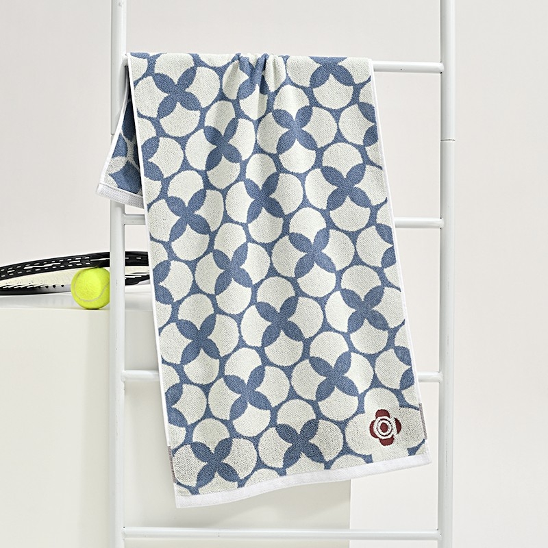 Ručnik za kupanje od 100% pamuka za odrasle, 32 niti, jacquard i jednostavno tkanje, 120–140 g