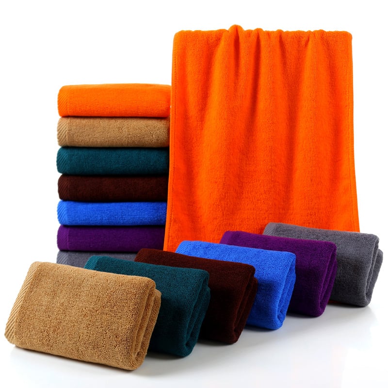 Set ručnika od 100% pamuka za spa i salon – ručnik za lice, ručnik za tijelo i ručnik za pedikuru, 120–140 gsm