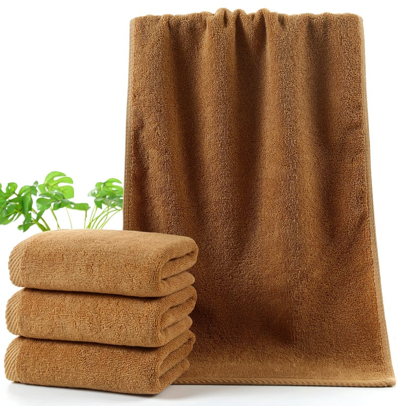 Set ručnika od 100% pamuka za spa i salon – ručnik za lice, ručnik za tijelo i ručnik za pedikuru, 120–140 gsm