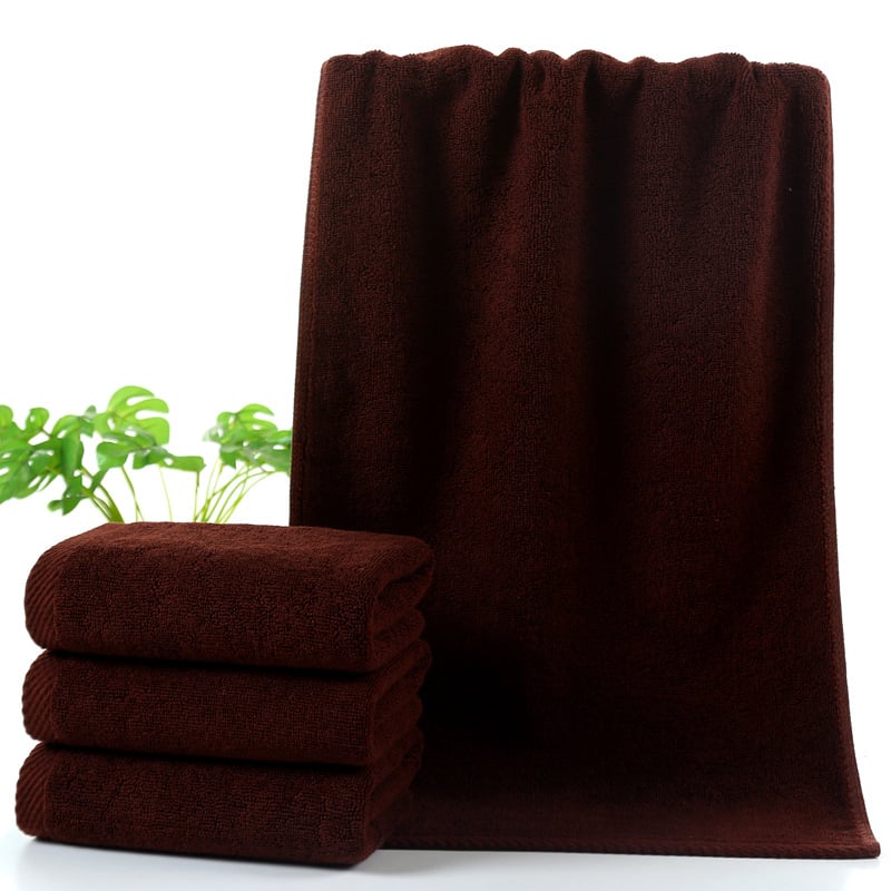 Set ručnika od 100% pamuka za spa i salon – ručnik za lice, ručnik za tijelo i ručnik za pedikuru, 120–140 gsm