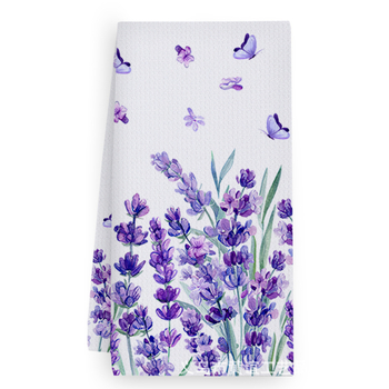 Mikrofiberist spordirätik, vahvli kude pineapple plaid mustriga, 350 g, 10-osaline komplekt, logotreprintimine saadaval, kiire imendumine 11–15 s