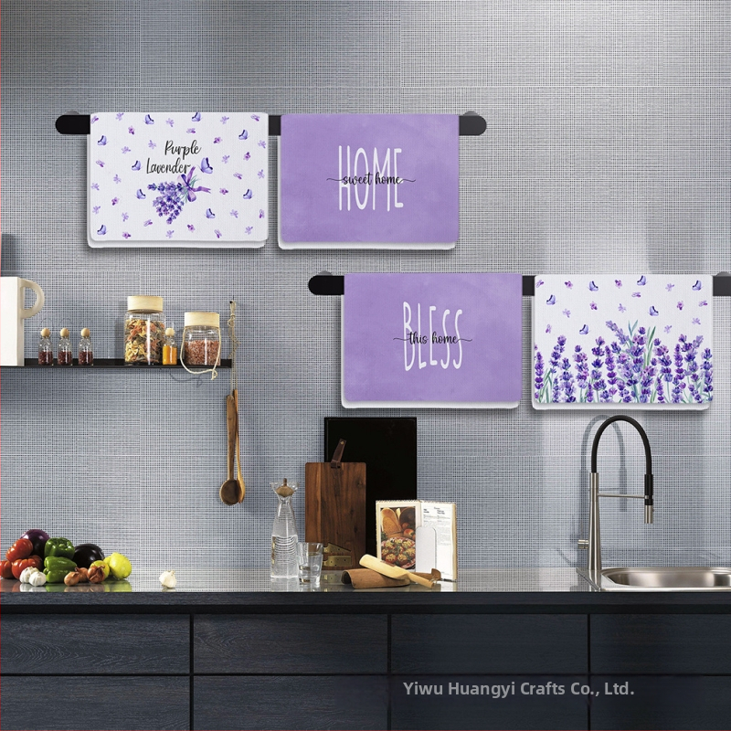 Mikrofiberist spordirätik, vahvli kude pineapple plaid mustriga, 350 g, 10-osaline komplekt, logotreprintimine saadaval, kiire imendumine 11–15 s