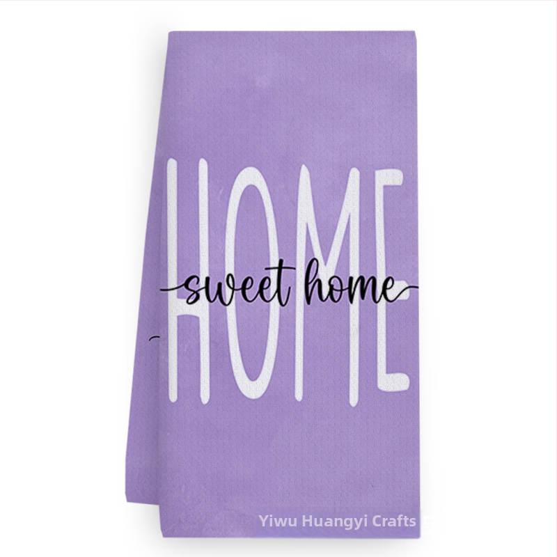 Mikrofiberist spordirätik, vahvli kude pineapple plaid mustriga, 350 g, 10-osaline komplekt, logotreprintimine saadaval, kiire imendumine 11–15 s