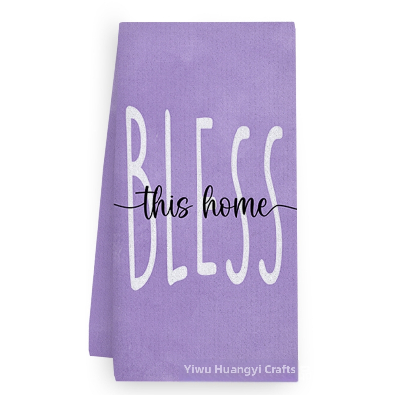 Mikrofiberist spordirätik, vahvli kude pineapple plaid mustriga, 350 g, 10-osaline komplekt, logotreprintimine saadaval, kiire imendumine 11–15 s