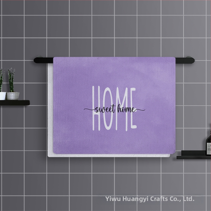 Mikrofiberist spordirätik, vahvli kude pineapple plaid mustriga, 350 g, 10-osaline komplekt, logotreprintimine saadaval, kiire imendumine 11–15 s