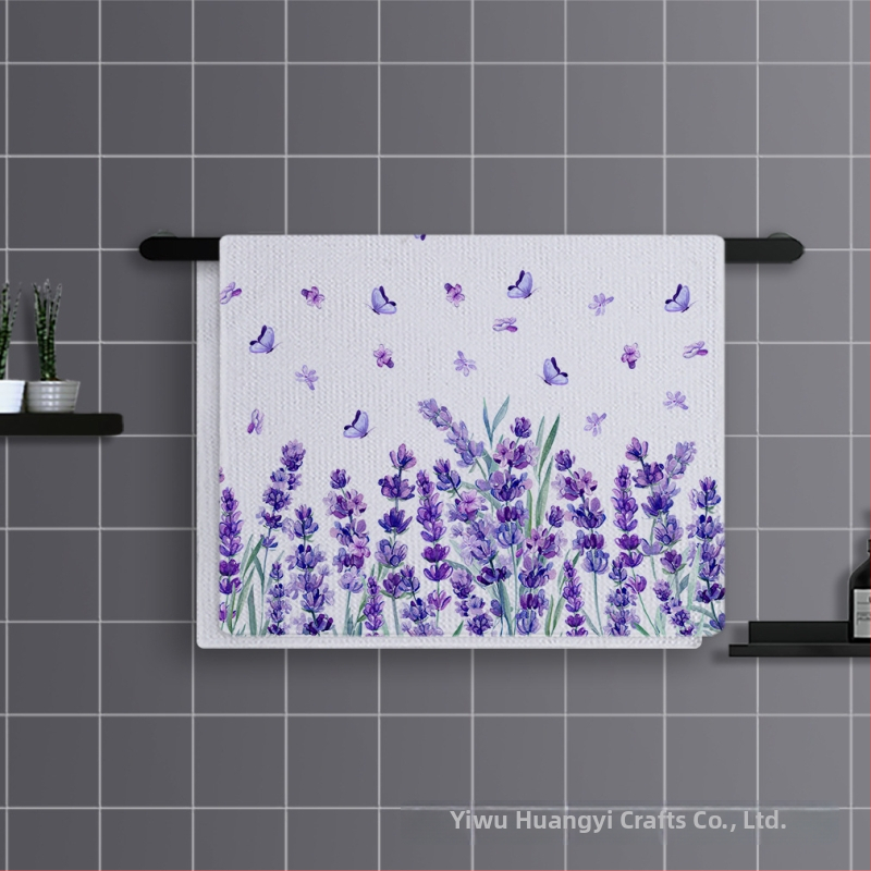 Mikrofiberist spordirätik, vahvli kude pineapple plaid mustriga, 350 g, 10-osaline komplekt, logotreprintimine saadaval, kiire imendumine 11–15 s