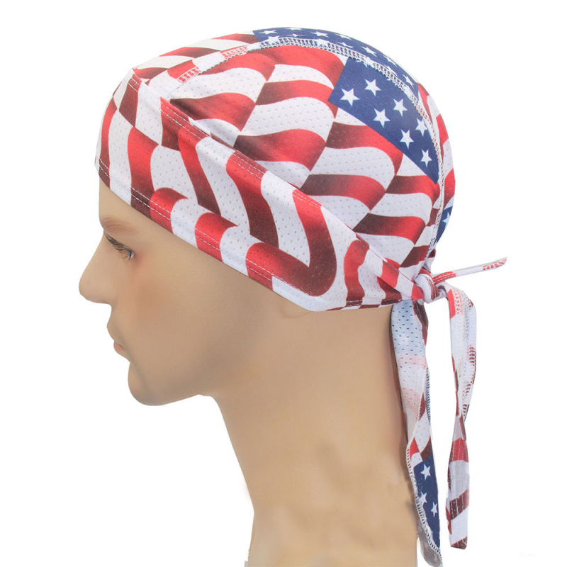 Външно спортно шалче за глава със слънцезащита, бързосъхнещо, попиване на пот и дишащо, пиратски стил шапка за тичане и каране на велосипед