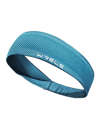 WRELS лятна охлаждаща лента за глава, унисекс, абсорбира пот, полиестер, каре модел, прост стил