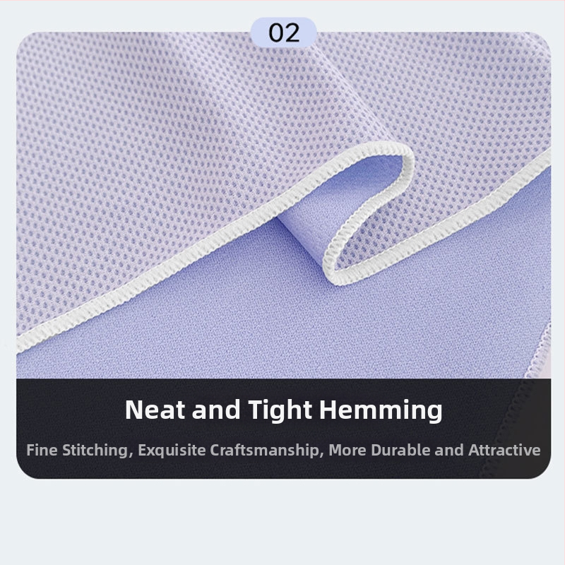 Külmendav rätik Yishuang – lihtne kudumine, AB lõngad, 70 g, vee imendumine 0-5 s.