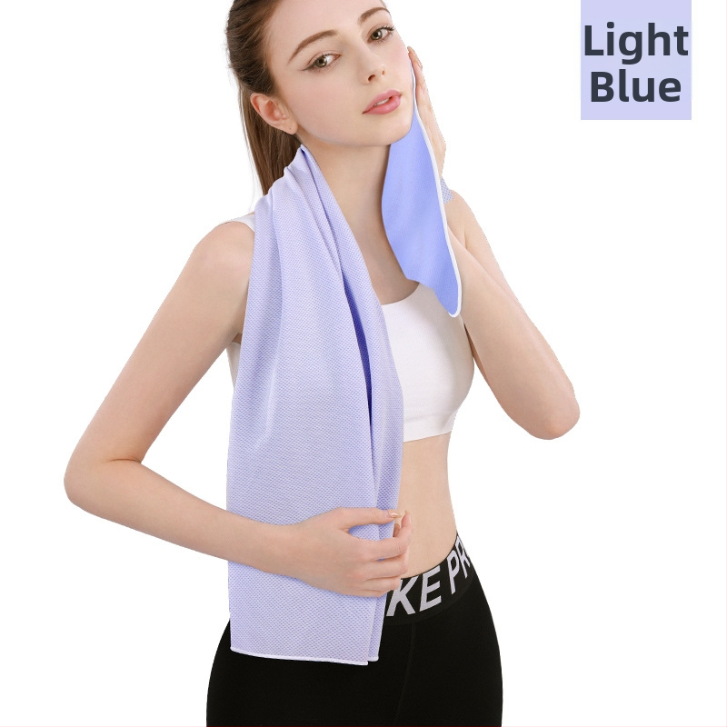 Külmendav rätik Yishuang – lihtne kudumine, AB lõngad, 70 g, vee imendumine 0-5 s.