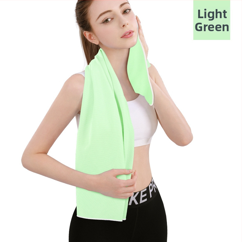 Külmendav rätik Yishuang – lihtne kudumine, AB lõngad, 70 g, vee imendumine 0-5 s.