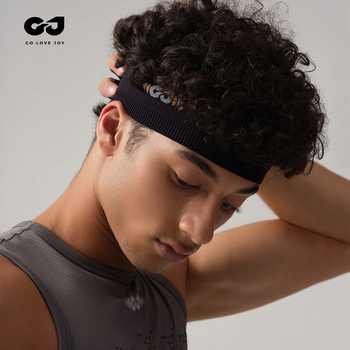 Αθλητικός κεφαλόδεσμος χωρίς ραφές, απορροφά τον ιδρώτα, αναπνεύσιμος, γρήγορο στέγνωμα, Νάιλον/Σπάντεξ/Πολυεστέρας, για τρέξιμο, ποδηλασία και μπάσκετ
