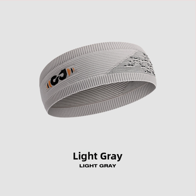 Αθλητικός κεφαλόδεσμος χωρίς ραφές, απορροφά τον ιδρώτα, αναπνεύσιμος, γρήγορο στέγνωμα, Νάιλον/Σπάντεξ/Πολυεστέρας, για τρέξιμο, ποδηλασία και μπάσκετ