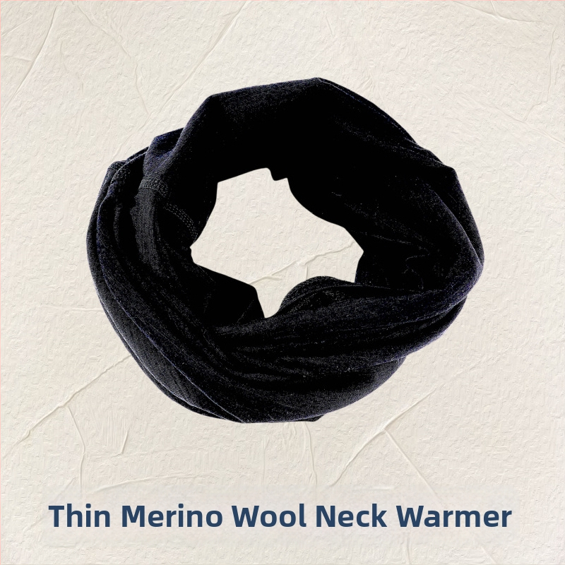 Κεφαλής Εξωτερικού Χώρου από μαλλί Merino — Αντιανεμικό, Απομάκρυνση υγρασίας, Unisex ενήλικες, Αθλητικό καπέλο/κεφαλόδεσμος