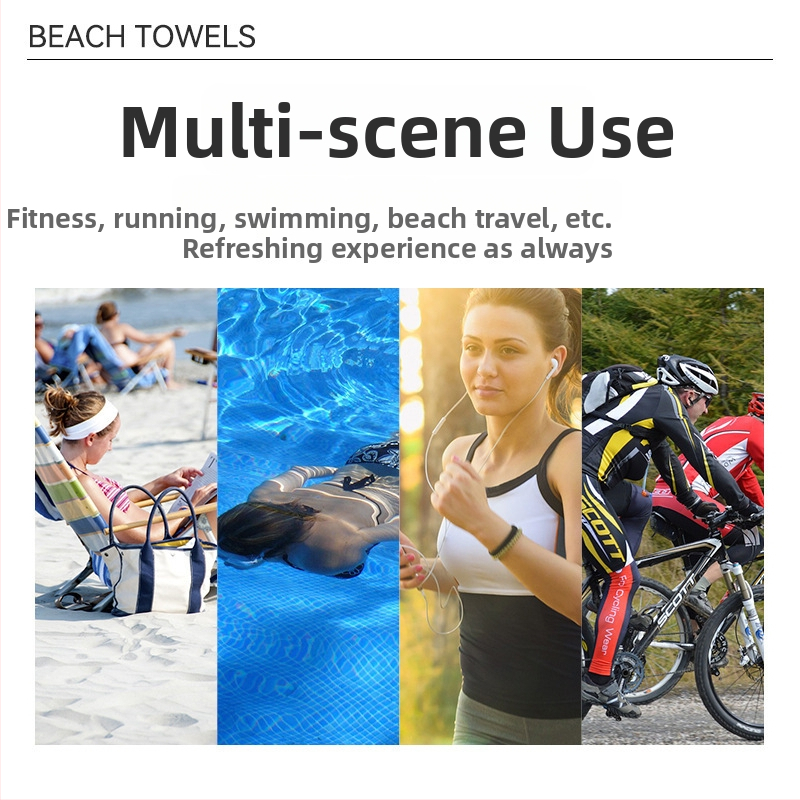 Külmendav rätik, polüester, 140 g/m2, ühe lõngaga lõng, imendumine 0–5 s