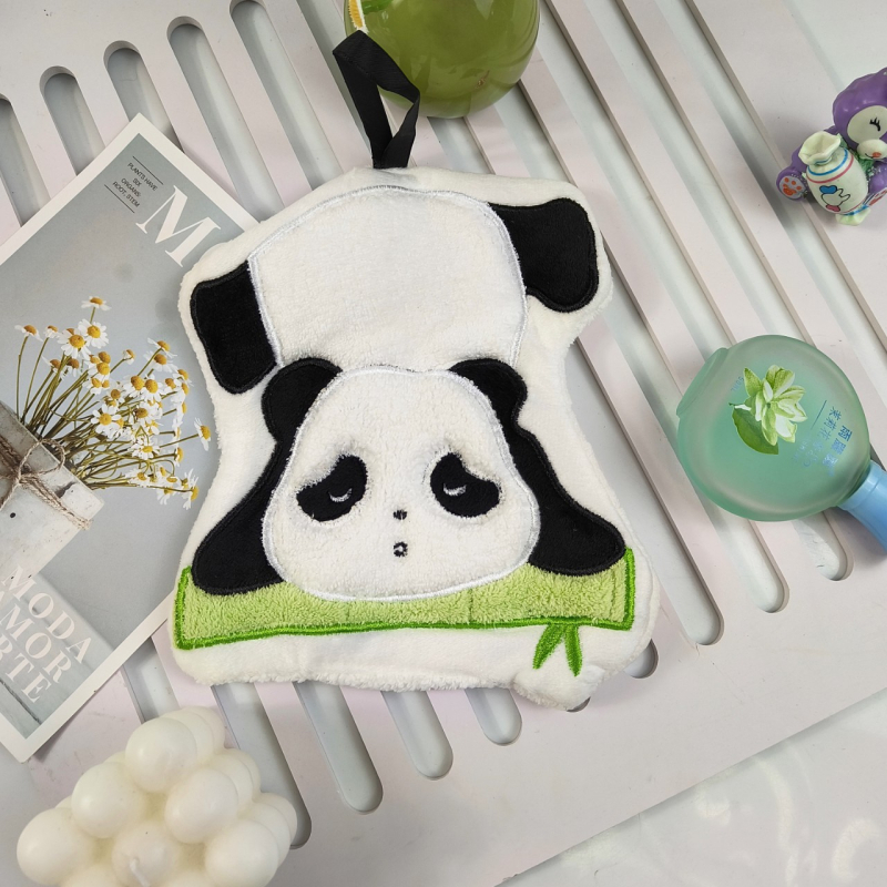 Constant Ručnik za ruke s vezenim Coral Fleece uzorkom, mogućnost kačenja, 30–50 g