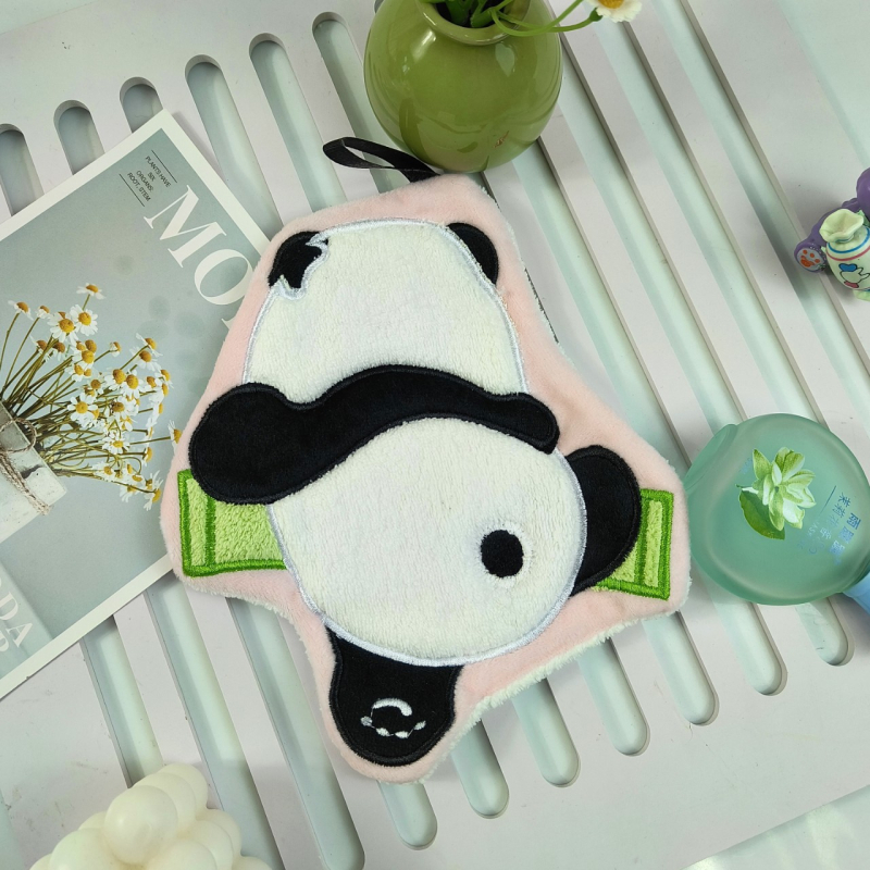 Constant Ručnik za ruke s vezenim Coral Fleece uzorkom, mogućnost kačenja, 30–50 g