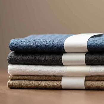 Dejie Πετσέτα τσαγιού από βαμβακό-λίνη, ιαπωνικού στυλ, παχιά και απορροφητική, επιφάνεια τραπεζιού για τσάι, μοντέλο 01245-6